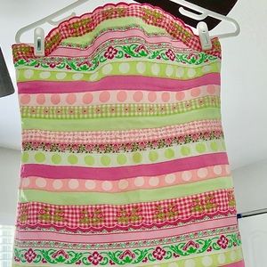 Lilly Pulitzer Strapless Stress